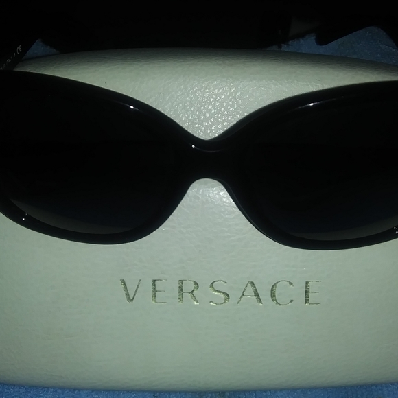 Versace sunglasses with case